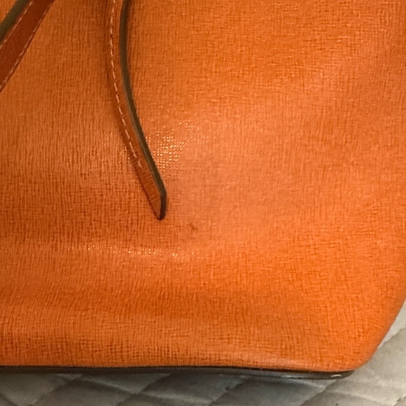 Dooney & Bourke Burnt Orange Tote - Picture 3 of 10